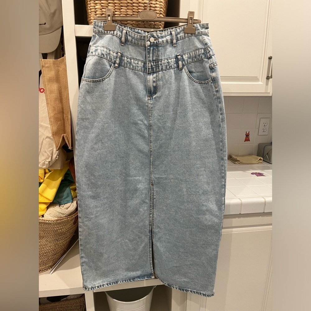 SHEIN WOMENS JEAN SKIRT